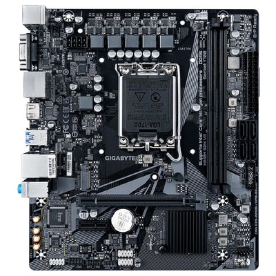 Gigabyte H610M S2H V2 H610M S2H V2, , Intel, LGA1700, DDR5 (5600MHz) GBe LAN, M.2, USB3.2 Gen 1