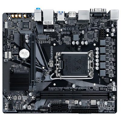 Gigabyte H610M S2H V2 H610M S2H V2, , Intel, LGA1700, DDR5 (5600MHz) GBe LAN, M.2, USB3.2 Gen 1