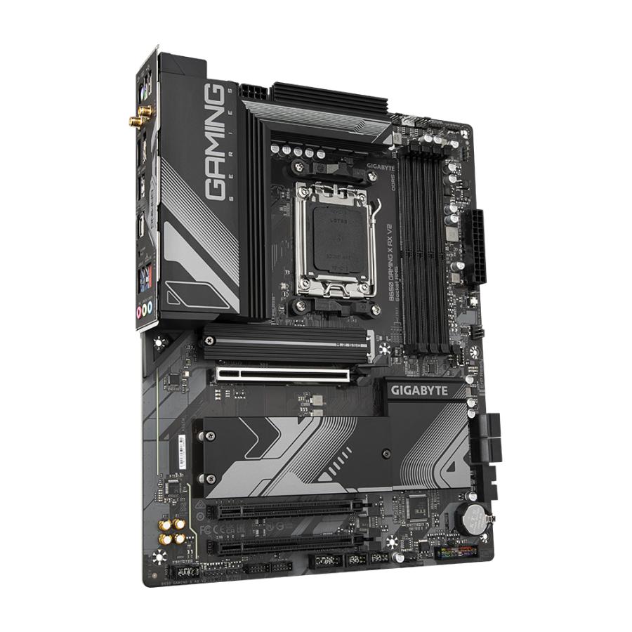 Gigabyte B650 GAMING X AX V2 B650 GAMING X AX V2, AMD Ryzen 8000, DDR5 upto 8000MHz, PCIe 5.0