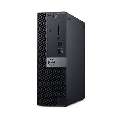 DELL 7070 SFF | Refurbished | Intel Core i5-9500 (9e Generatie) | 16 GB RAM | 256 GB NVMe | Windows 11 Pro | 1 jaar Garantie