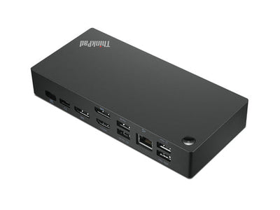Lenovo ThinkPad Universal USB-C Dock | 2x DisplayPort, 1x HDMI, 3x USB 3.1, 2x USB 2.0, 1x USB-C, RJ45 | 1 jaar Garantie