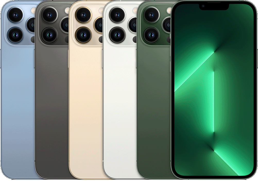 APPLE iPhone 13 Pro Max Refurbished | 256GB | 6.7" Alpine Green | Geen Accessoires | 12M Garantie