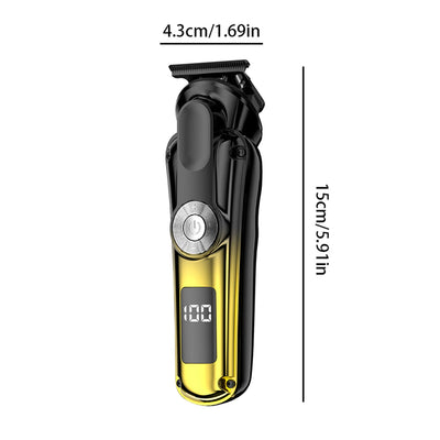 6-in-1 Elektrische Baardtrimmer voor Mannen | Draadloos | USB Oplaadbaar | Complete Grooming Set