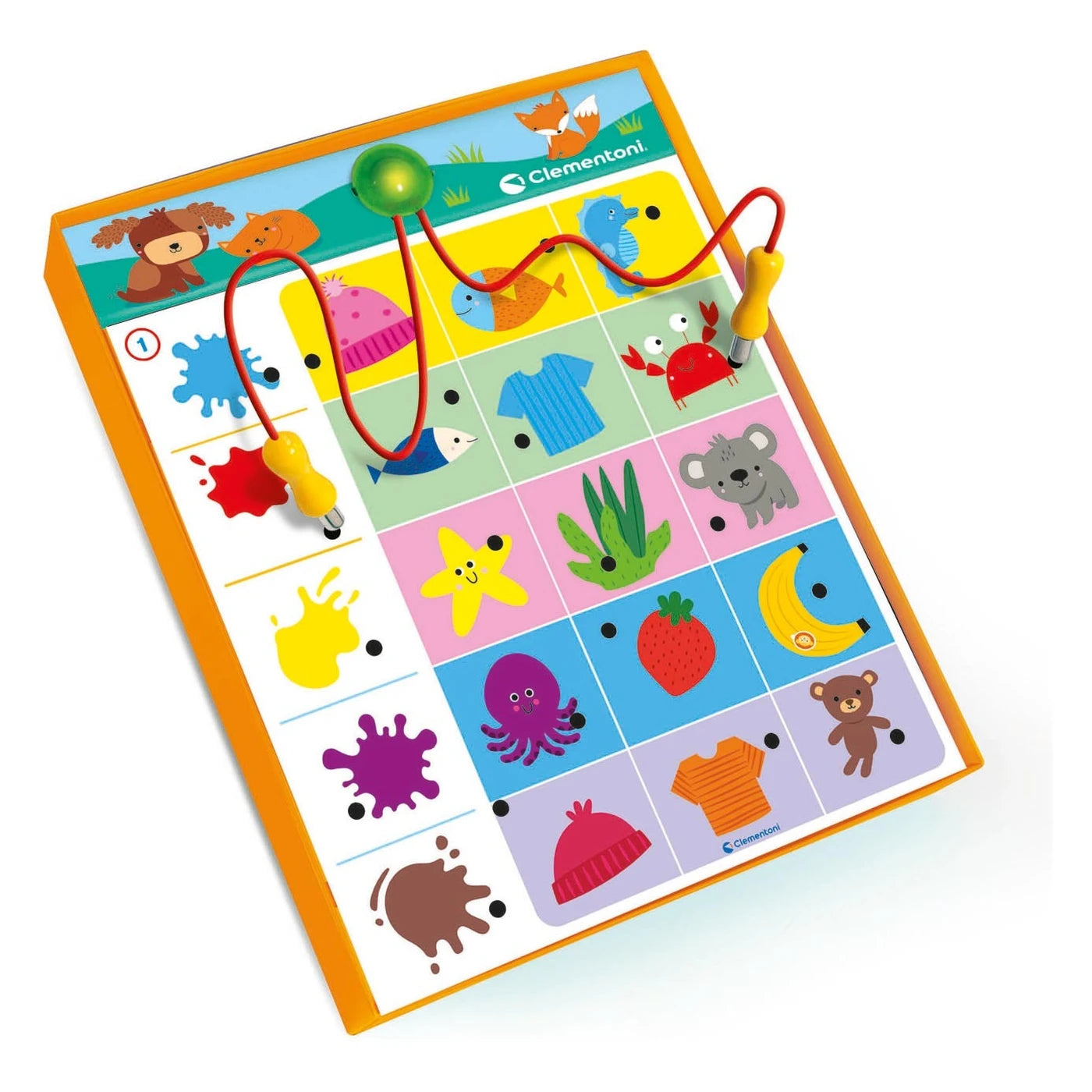 Clementoni Interactieve Quiz Pre-School | Educatief Quizspel voor Peuters | 12 Themakaarten