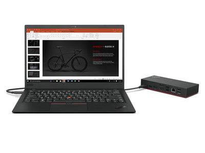 Lenovo ThinkPad Universal USB-C Dock | 2x DisplayPort, 1x HDMI, 3x USB 3.1, 2x USB 2.0, 1x USB-C, RJ45 | 1 jaar Garantie
