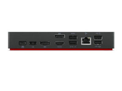 Lenovo ThinkPad Universal USB-C Dock | 2x DisplayPort, 1x HDMI, 3x USB 3.1, 2x USB 2.0, 1x USB-C, RJ45 | 1 jaar Garantie