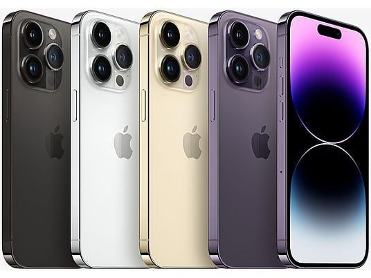 APPLE iPhone 14 Pro Refurbished | 128GB | 6.1" Deep Purple | 12M Garantie