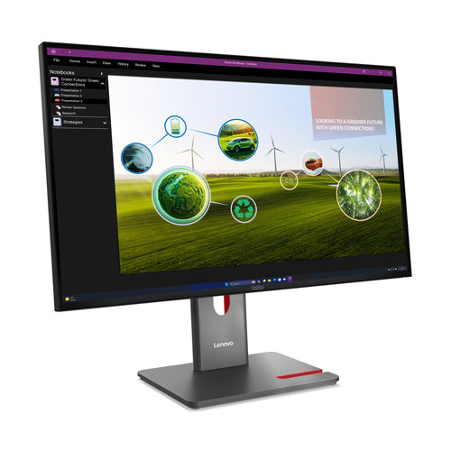 Lenovo ThinkVision P27Q-40 | 27'' QHD IPS 120Hz | 2560x1440 | KVM/USB-C/HDMI/DP | 1 jaar Garantie