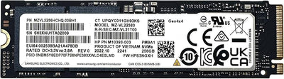 Samsung 256GB NVMe SSD M.2 PCIe (MZ-VL22560) Laptop Solid State Drive