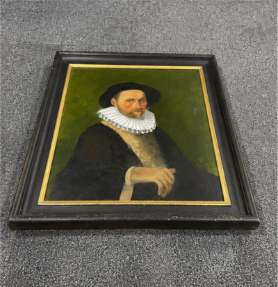 Portret van een Edelman in 17e-eeuwse Stijl | Olieverf op Doek