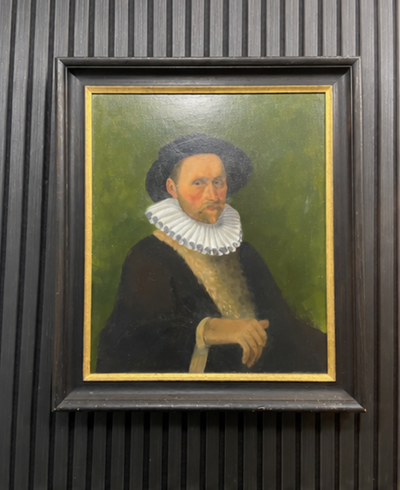 Portret van een Edelman in 17e-eeuwse Stijl | Olieverf op Doek