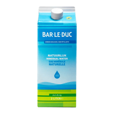 Bar-le-Duc Natuurlijk Mineraalwater 6 x 2L | Zonder Koolzuur | Voordeelverpakking (12 Liter)