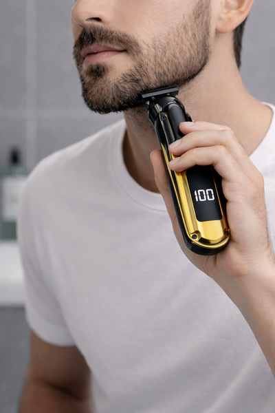 6-in-1 Elektrische Baardtrimmer voor Mannen | Draadloos | USB Oplaadbaar | Complete Grooming Set