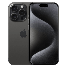 Apple iPhone 15 Pro 256 GB Refurbished | Titanium Zwart | 1 jaar Garantie | Accessoires
