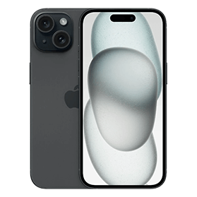 APPLE iPhone 15 Refurbished | 128GB | 6.1" Black | Geen Accessoires | ASIS | Bulk Packed | 12M Garantie