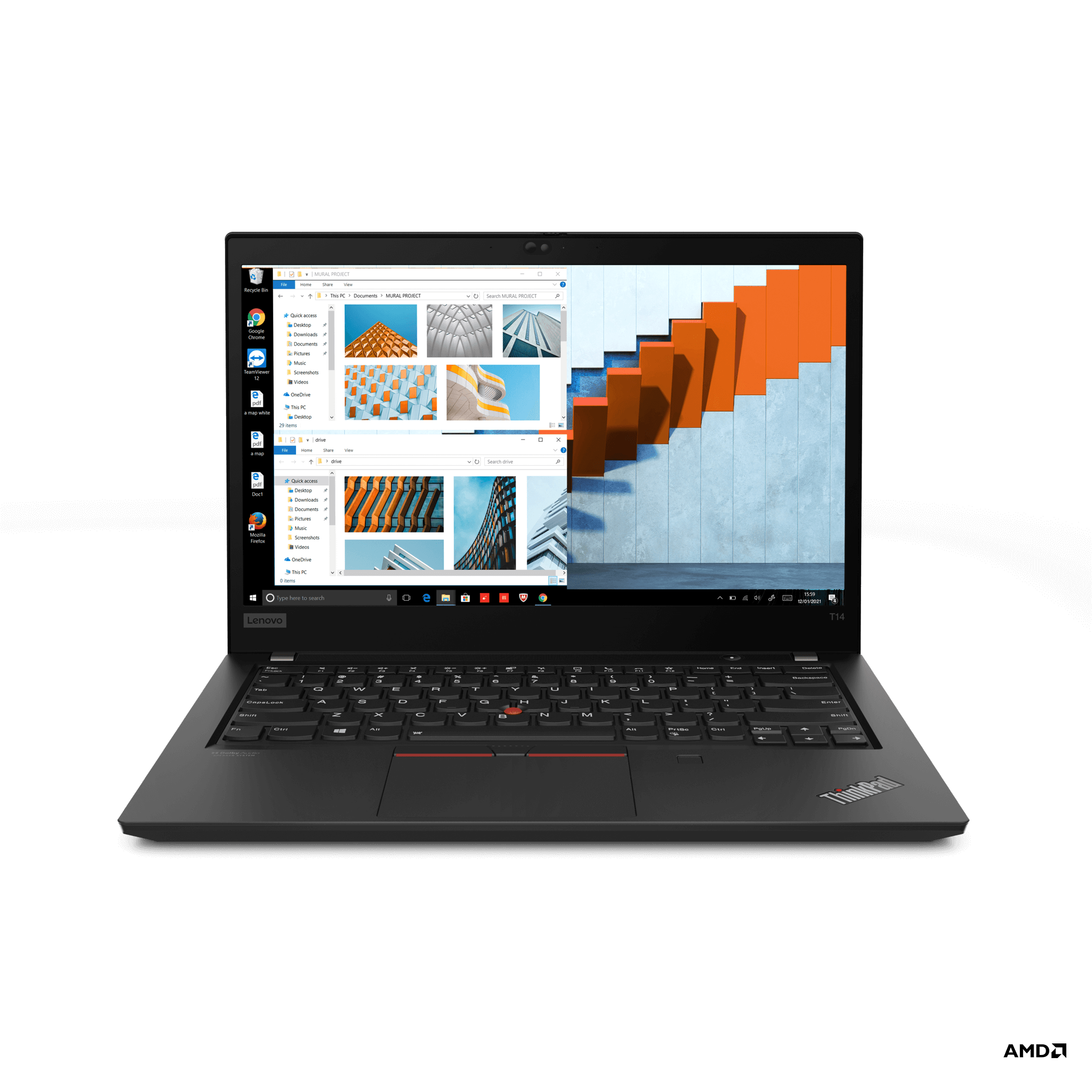 LENOVO ThinkPad T14 Gen 2 Refurbished | i7-1185G7 (11e Gen) | 32GB RAM | 256GB NVMe SSD | 14 inch FHD | Windows 11 Pro | 12M Garantie