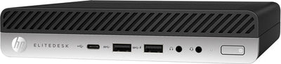 HP 800 G5 MINI Refurbished | Intel Core i5-9500 (9e Gen) | 8GB RAM | 256GB NVMe SSD | Windows 11 Pro | VGA Port | 12M Garantie