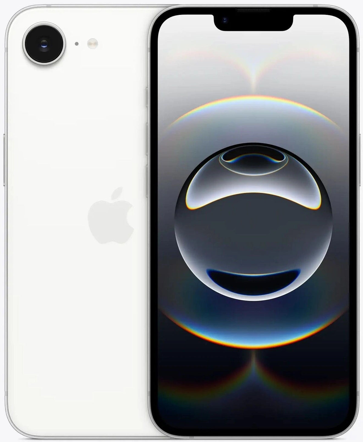 APPLE iPhone 16e Refurbished | 256GB | 6.1 inch | White | No Accessories | Bulk Packed | 12M Garantie