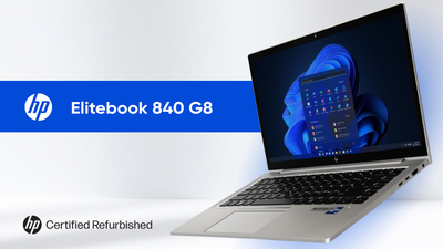 HP EliteBook 840 G8 Refurbished | Intel Core i7-1185G7 (11e Gen) | 16GB RAM | 256GB NVMe SSD | 14 inch FHD | Windows 11 Pro | 12M Garantie