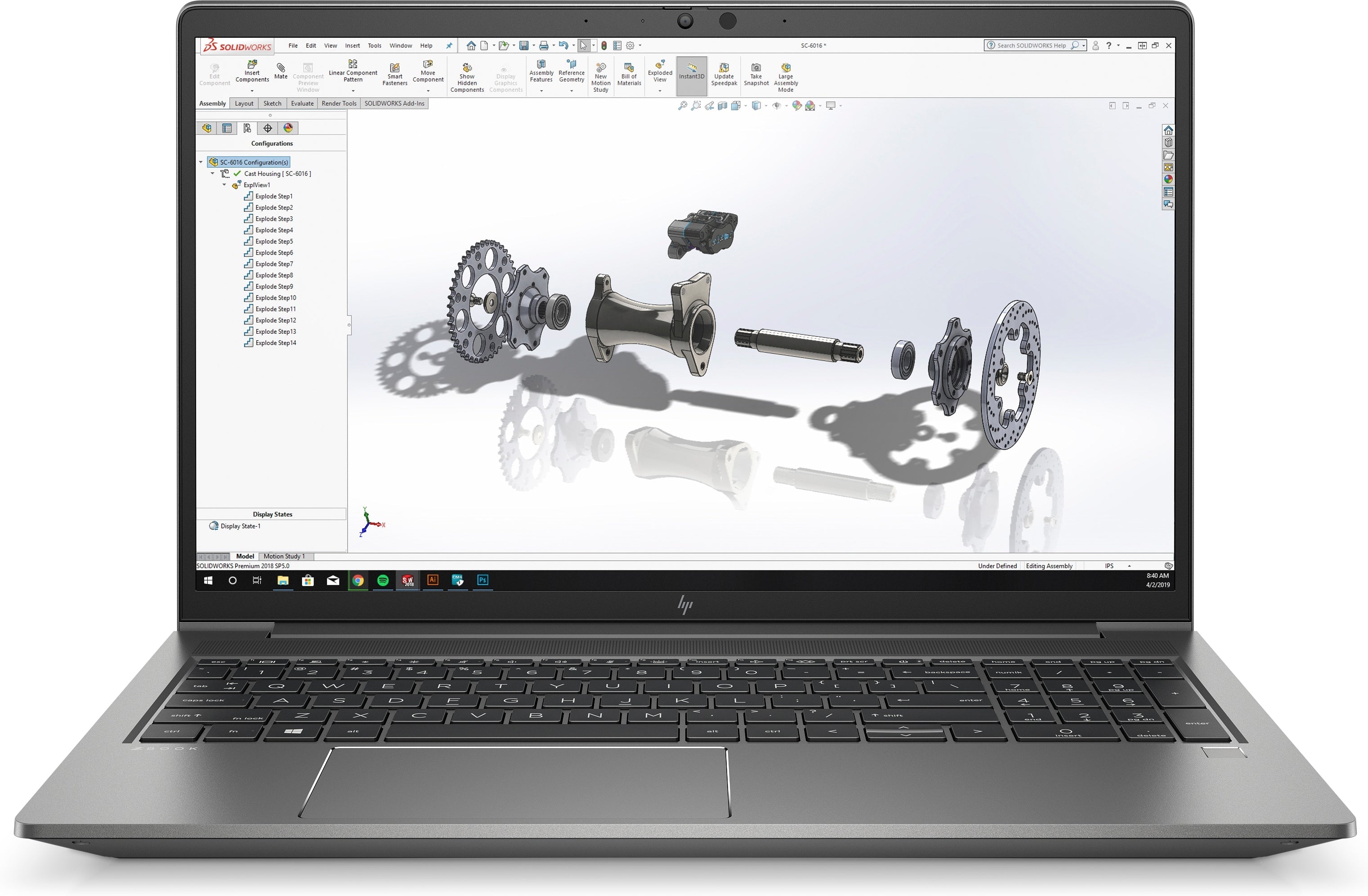 HP Zbook Power G7 Refurbished | i7-10750H (10e Gen) | 16GB RAM | 512GB NVMe | 15.6 inch FHD | Windows 11 Pro | 12M Garantie