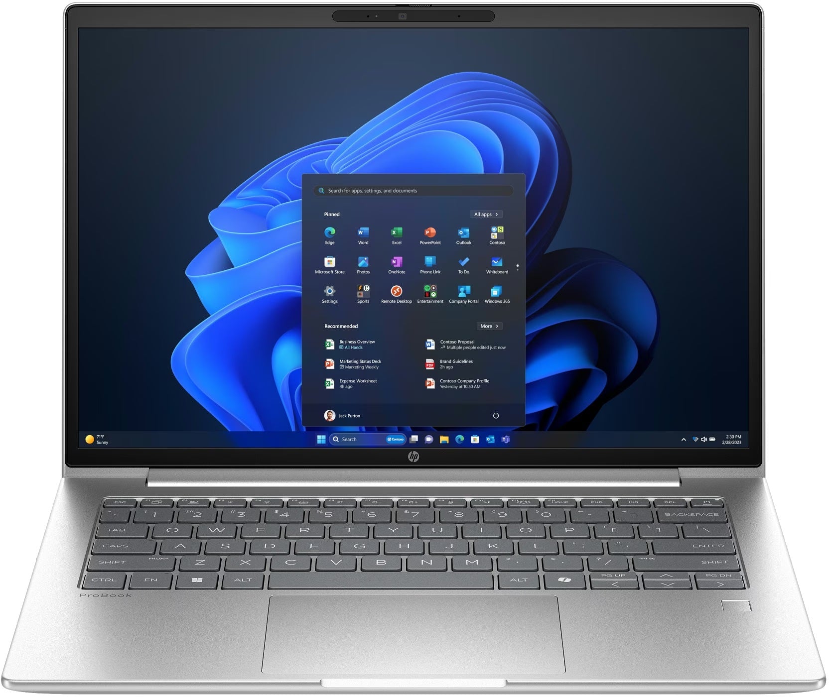 HP ProBook 4 G1i 14 Refurbished | Intel Pentium Silver U5-225U | 16GB RAM | 512GB SSD | 14 inch WUXGA | Windows 11 Pro | 12M Garantie
