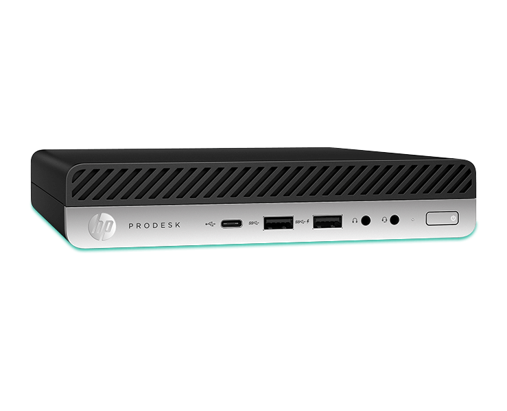 HP 600 G5 Mini Refurbished | Intel Core i3-9100T (9e Gen) | 8GB RAM | 500GB NVMe | VGA Port | 12M Garantie