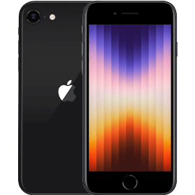 Apple iPhone SE (2022) 64 GB Refurbished | Zwart | 1 jaar Garantie | Accessoires