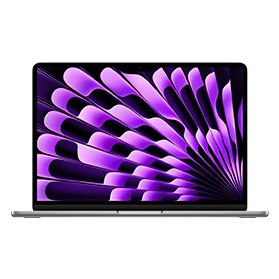 Apple MacBook Air 13 Inch Refurbished | 4.05 GHz M3 | 8GB RAM | 256GB | Space Grey | 1 jaar Garantie | Accessoires