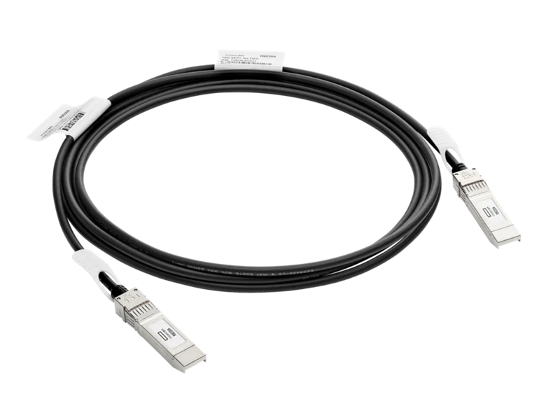 DUTCHFIBER HPE Aruba Compatible DAC 10G 3m Refurbished | 10G SFP to SFP DAC Kabel | 12M Garantie